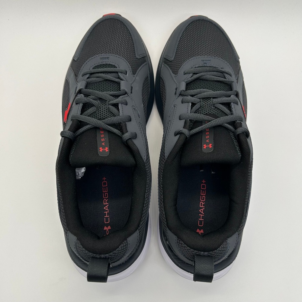 Under Armour Assert 11 Shoes Mens 12 Grey Running Sneakers 6006723-016 - Picture 7 of 11